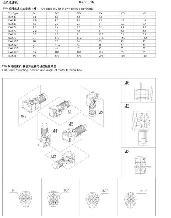 K Series Helical Bevel Transmission Gear Reducer for Cooling Towers