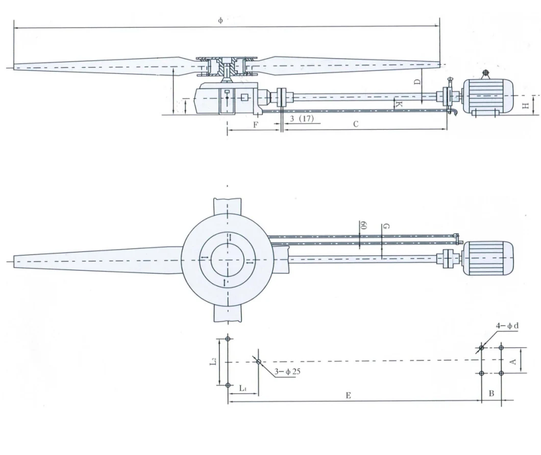 Gearbox Reducer of The Industrial Cooling Tower