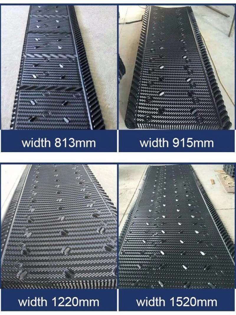 Cooling Tower Cross Flow Replacement Film Fill