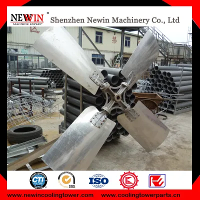 Cooling Tower Fan Aluminum Alloy / Stainless Steel / ABS / FRP
