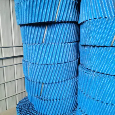 Polypropylene Cooling Tower Round Fill Round Type PVC Cooling Tower Fill