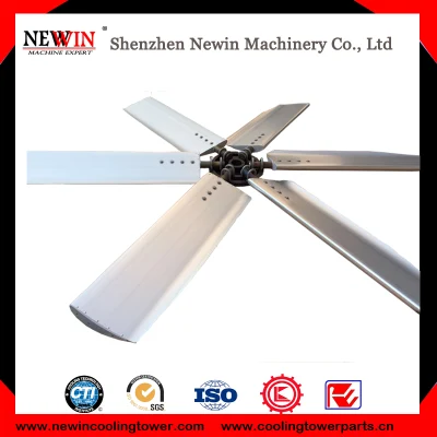 Newin Aluminum Alloy Fan/Fan Blade/Fans/Ceatrifugal Fans/ Smooth Flow Fans/for Cooling Tower
